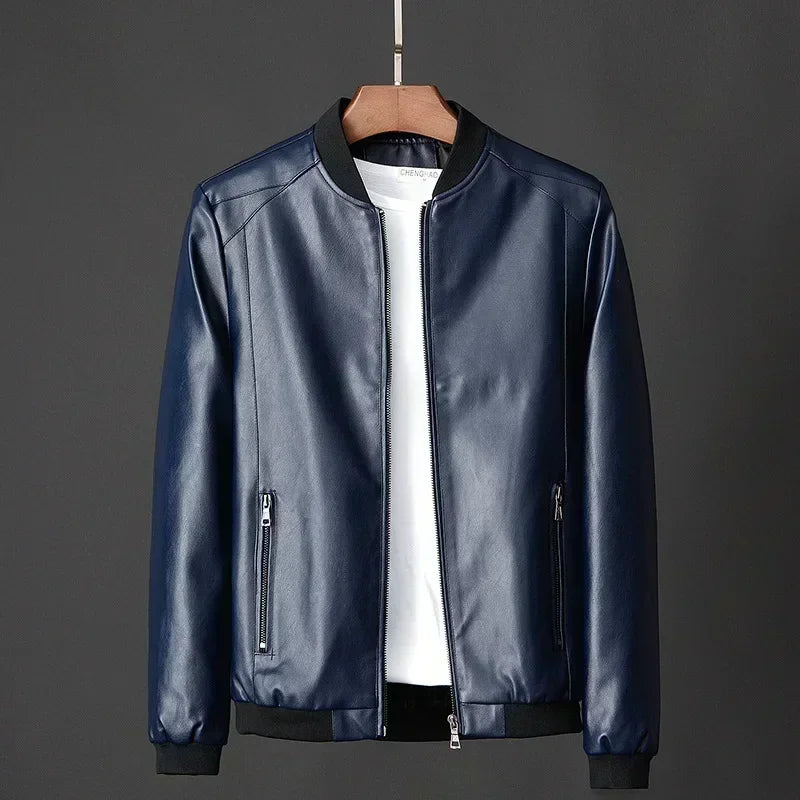 Men Leather Coat