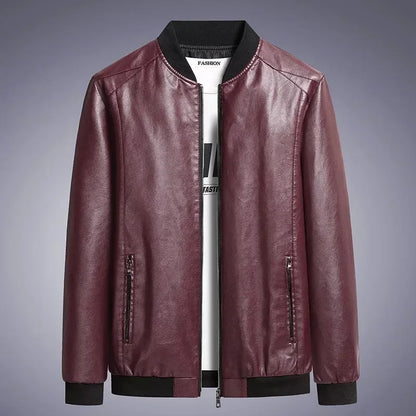 Men Leather Coat