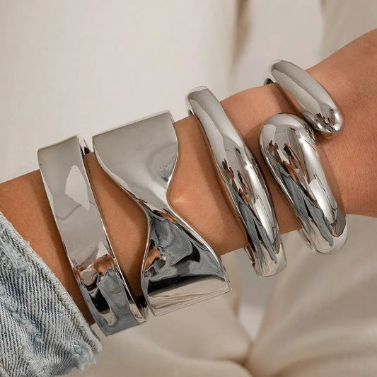 DIEZI Hip Hop Metal Bangles